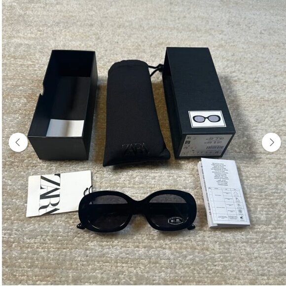 Zara ROUND SUNGLASSES NEW WITH TAG! main image 4